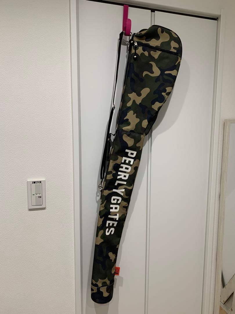 【値下げ】パーリーゲイツ　クラブケース　ショルダー付き　迷彩柄