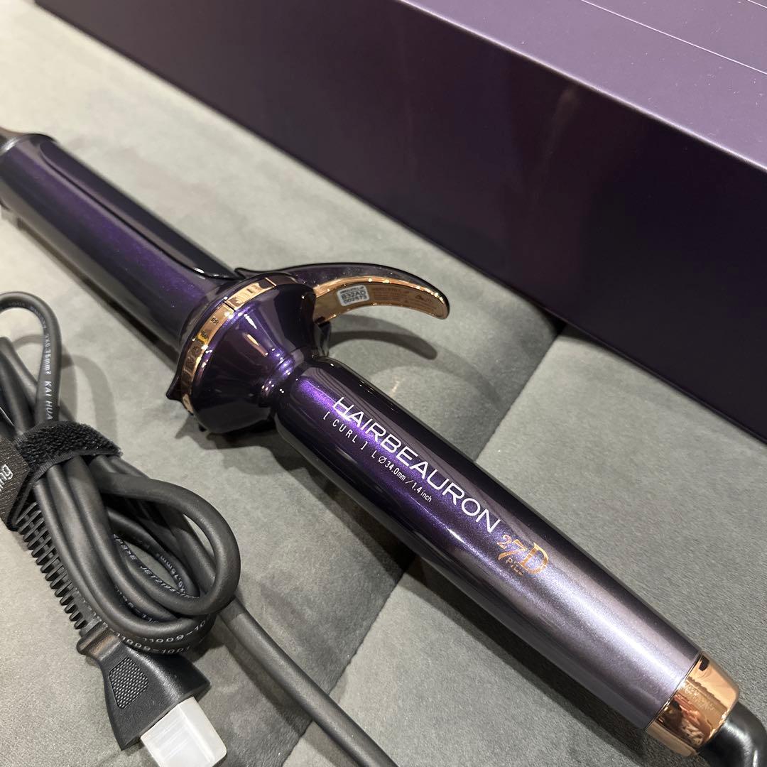 【付属品完備】ヘアビューロン　カールアイロン　34㎜　27D 美品
