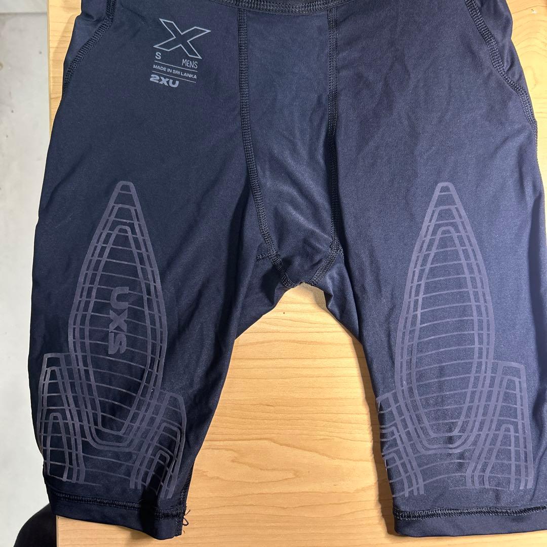 2XU メンズタンクトップ 2XU MCSハーフタイツ 2点セット