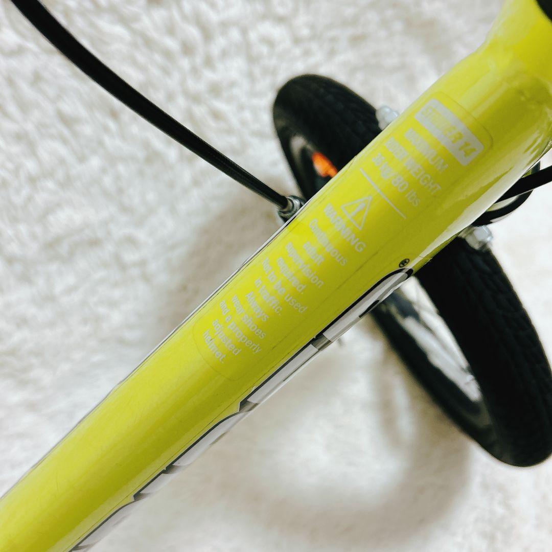 【限定色】スタンド付き STRIDER ストライダー 14× ライムイエロー