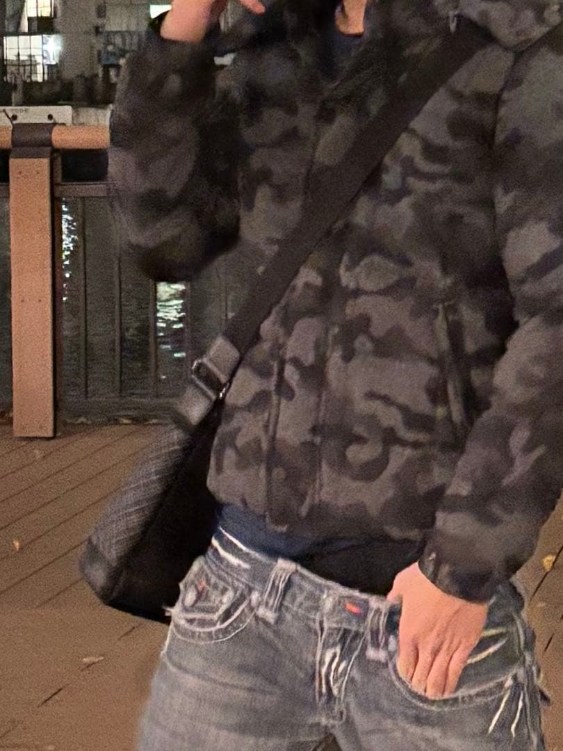 迷彩　ダウンジャケット archive Yokosquad brrrsos