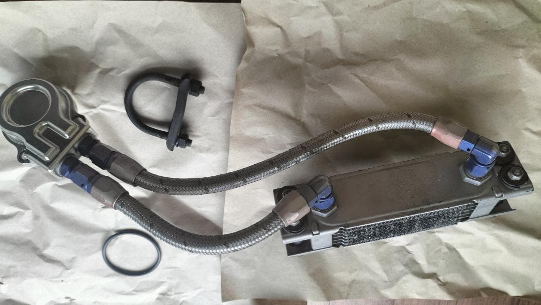 TW200・225用 EARL’S アールズオイルクーラー