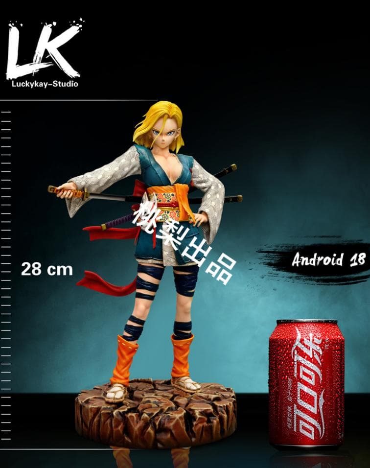 新品未開封『ドラコンボール』LK　人造人間18号 ガレージキット スタチュー