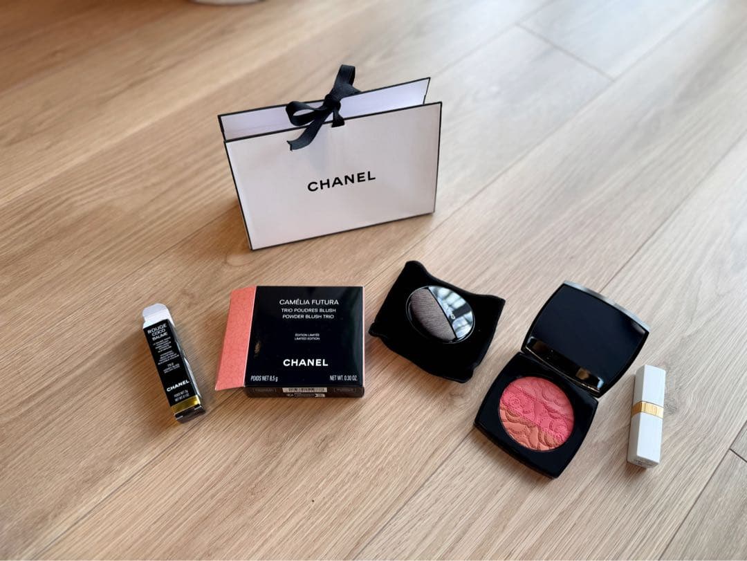 CHANELシャネル　限定チークカラー&口紅　ルージュ　ココボーム