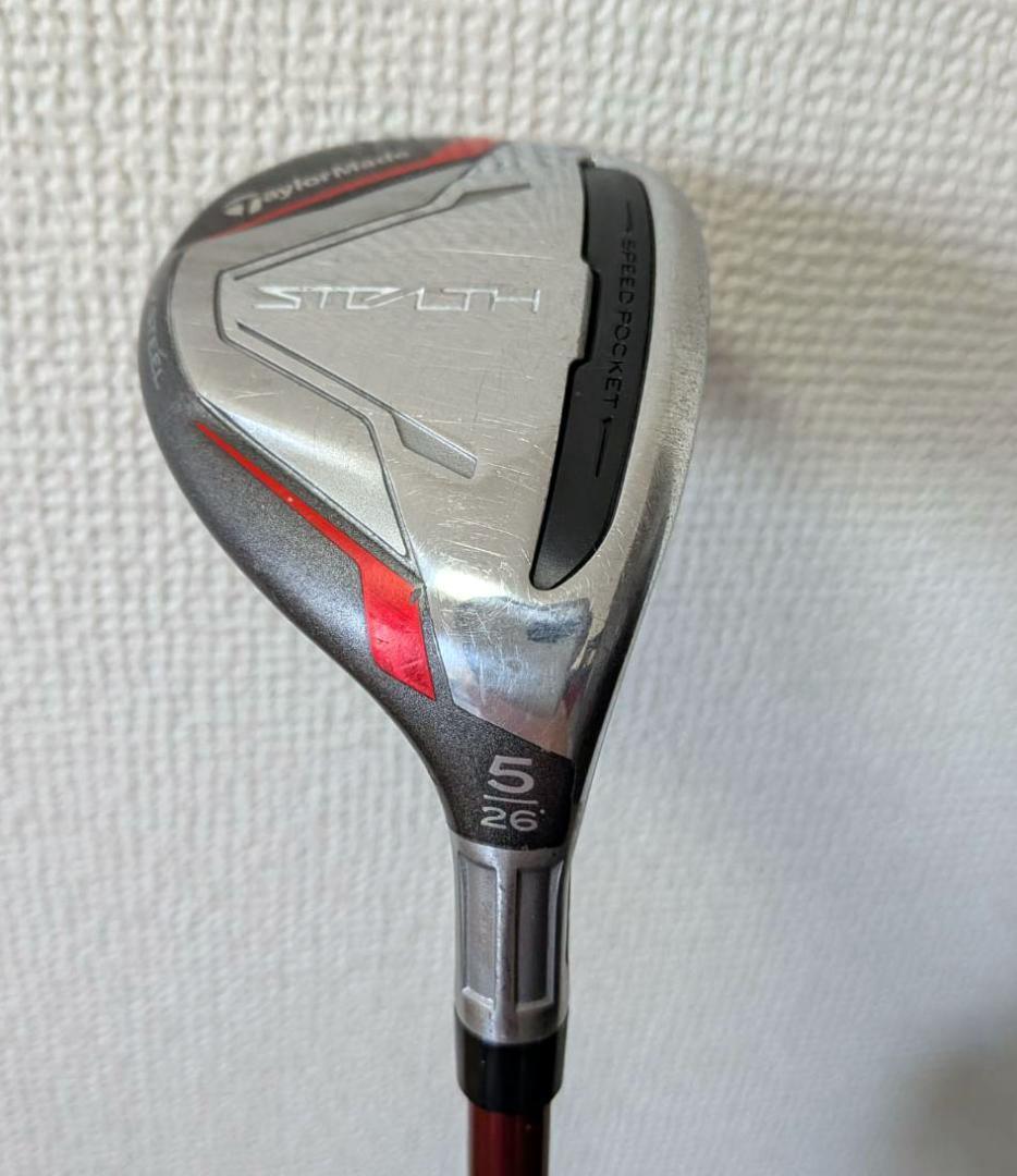 【値下】テーラーメイド　ステルス1 レディースUT5番（26度）Aシャフト