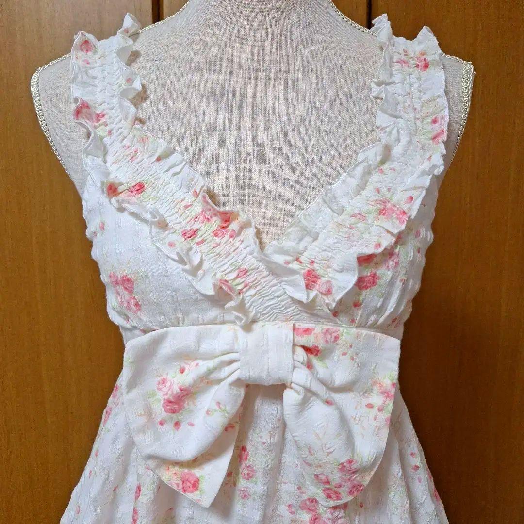 花柄フリルリボンキャミソール 入手困難レア