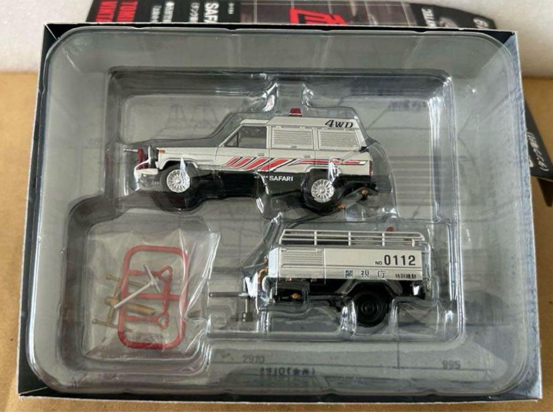 訳あり トミカリミテッドヴィンテージネオ ニッサン サファリ4WD タンク車付