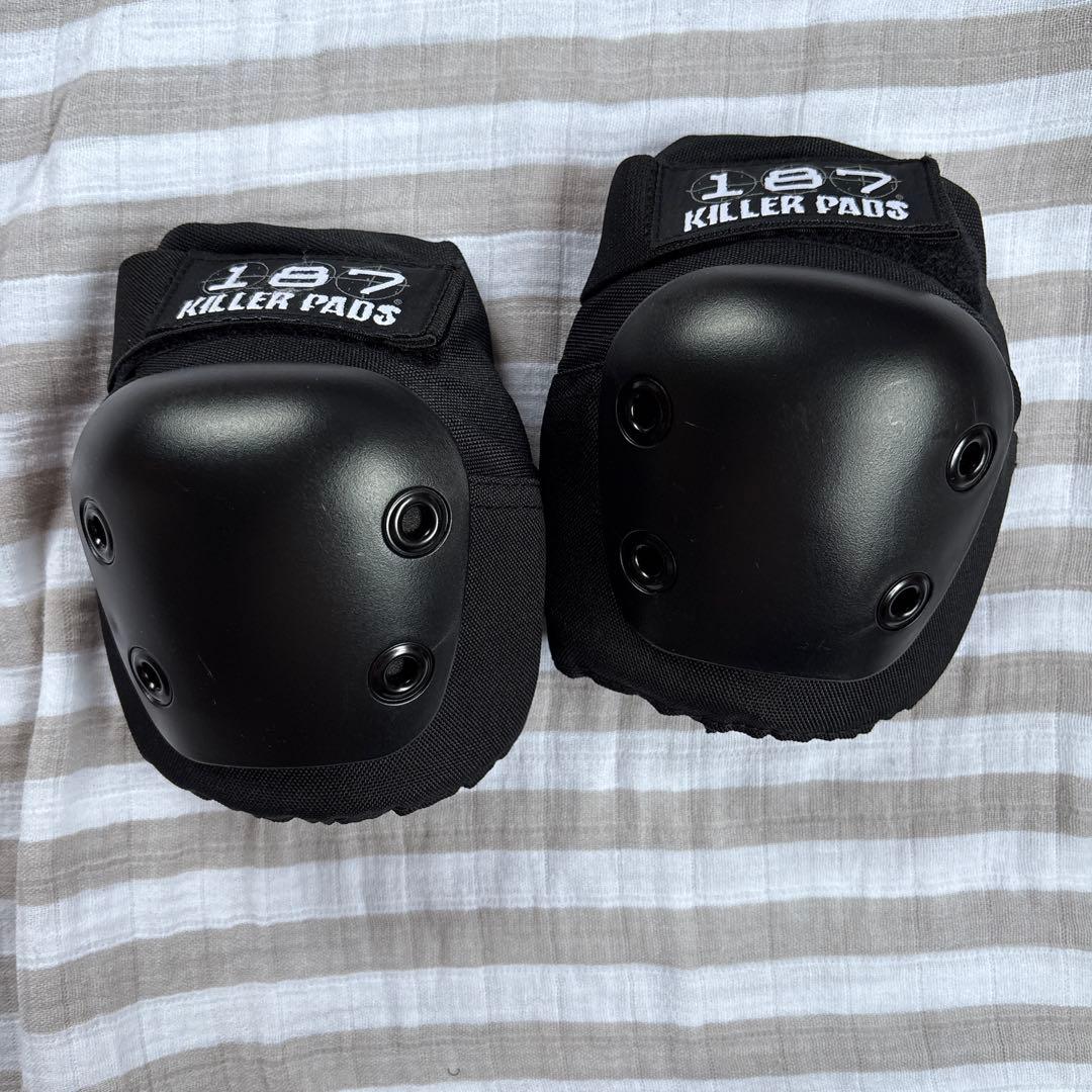 新品　187 Killer Pads 膝パッド 黒　サイズ　小学生高学年〜中学生
