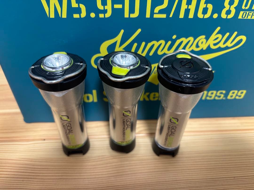 GOAL ZERO　マイクロフラッシュ　ライトハウスマイクロ