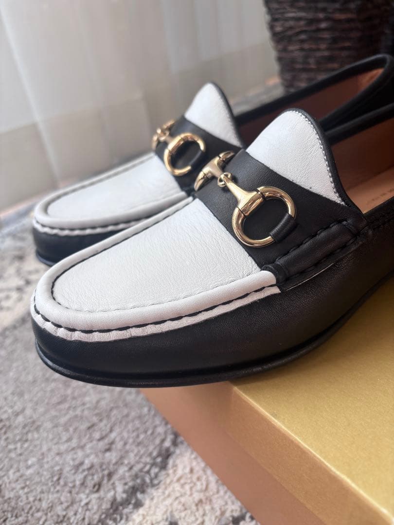 CORSA ROMA 9 ローファー・革靴 ホワイト・ブラック