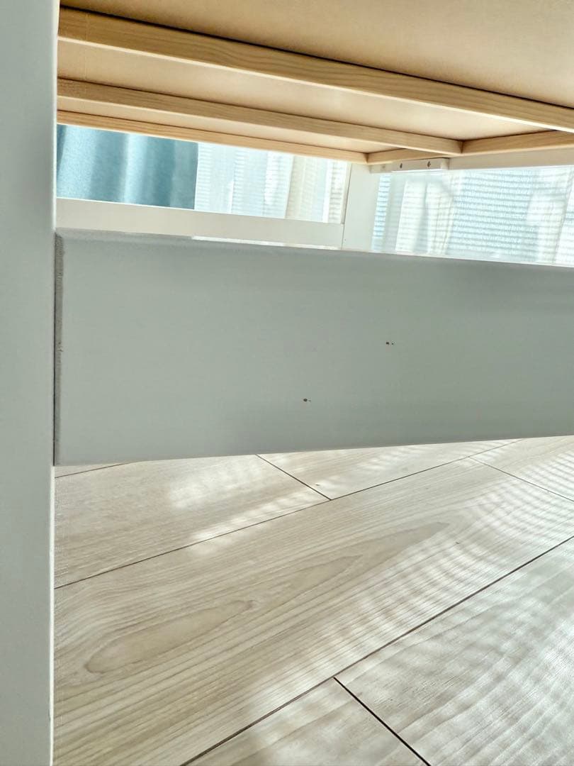 ベビーベッド　カトージ　ミニ　ハイタイプ　ホワイト 木製