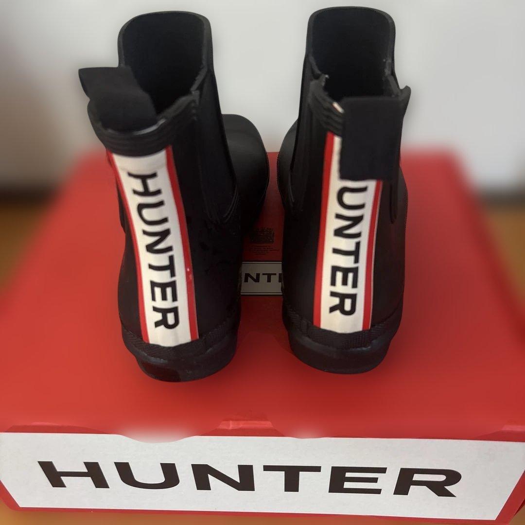 美品　HUNTER レインシューズ　24cm