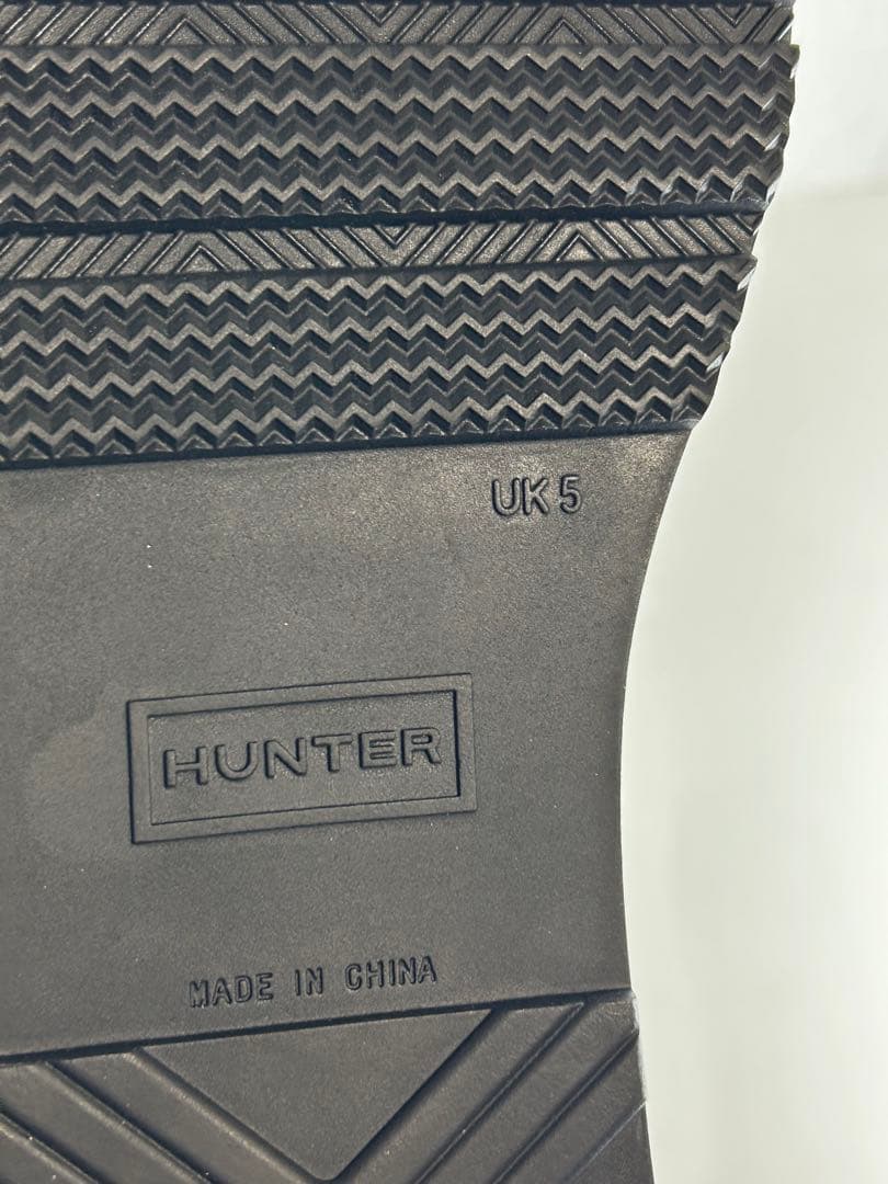 【未使用アウトレット品】HUNTER◇ブラック◇ブーツ◇UK5◇送料込み◇