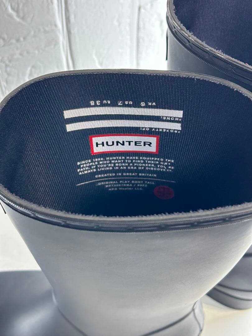 【未使用アウトレット品】HUNTER◇ブラック◇ブーツ◇UK5◇送料込み◇