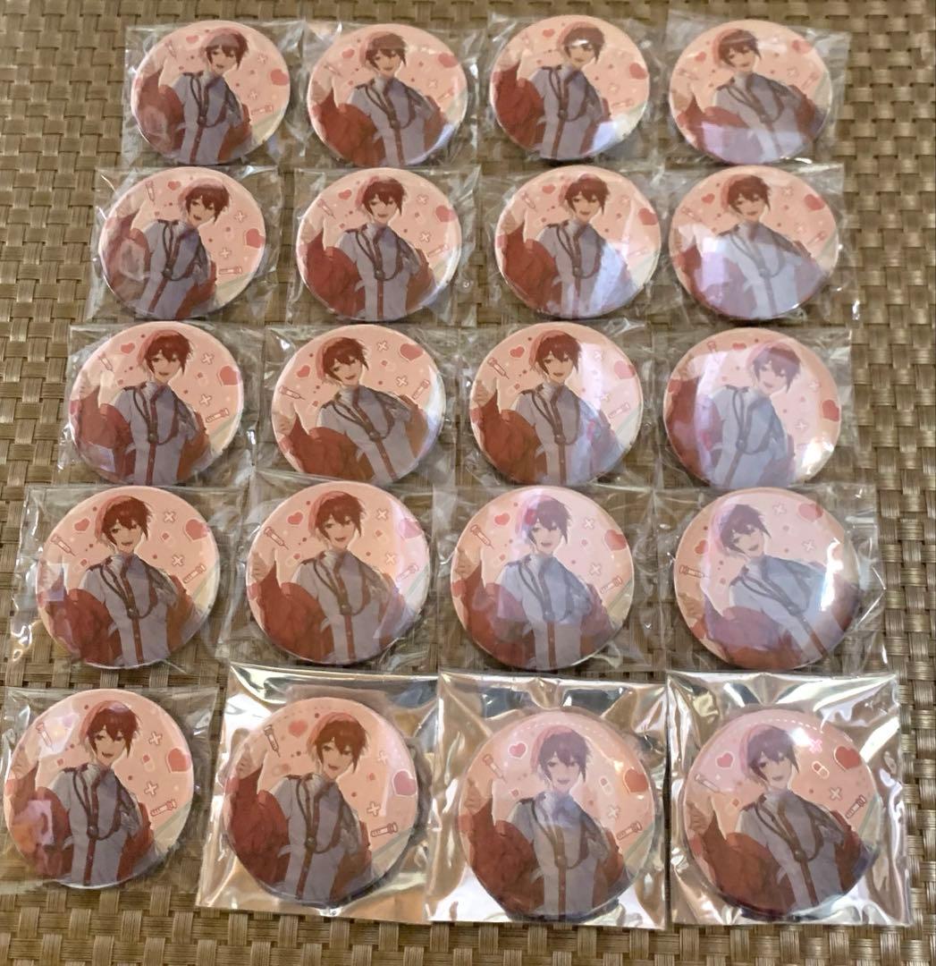 浦島坂田船　あほの坂田。　となりの坂田。　缶バッジ