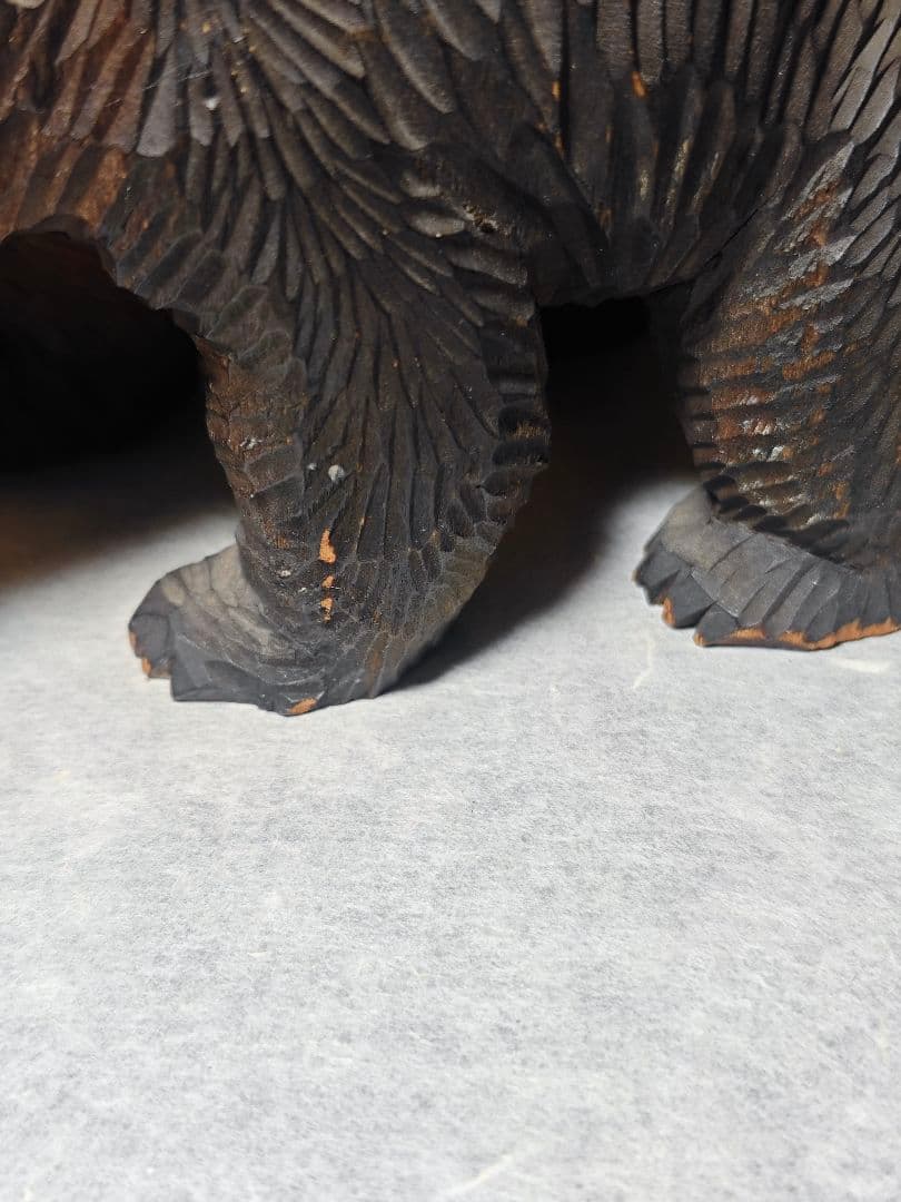 希少　八雲 やくも　朴瑩 中里伊三郎　木彫り　熊 北海道　アイヌ　民芸