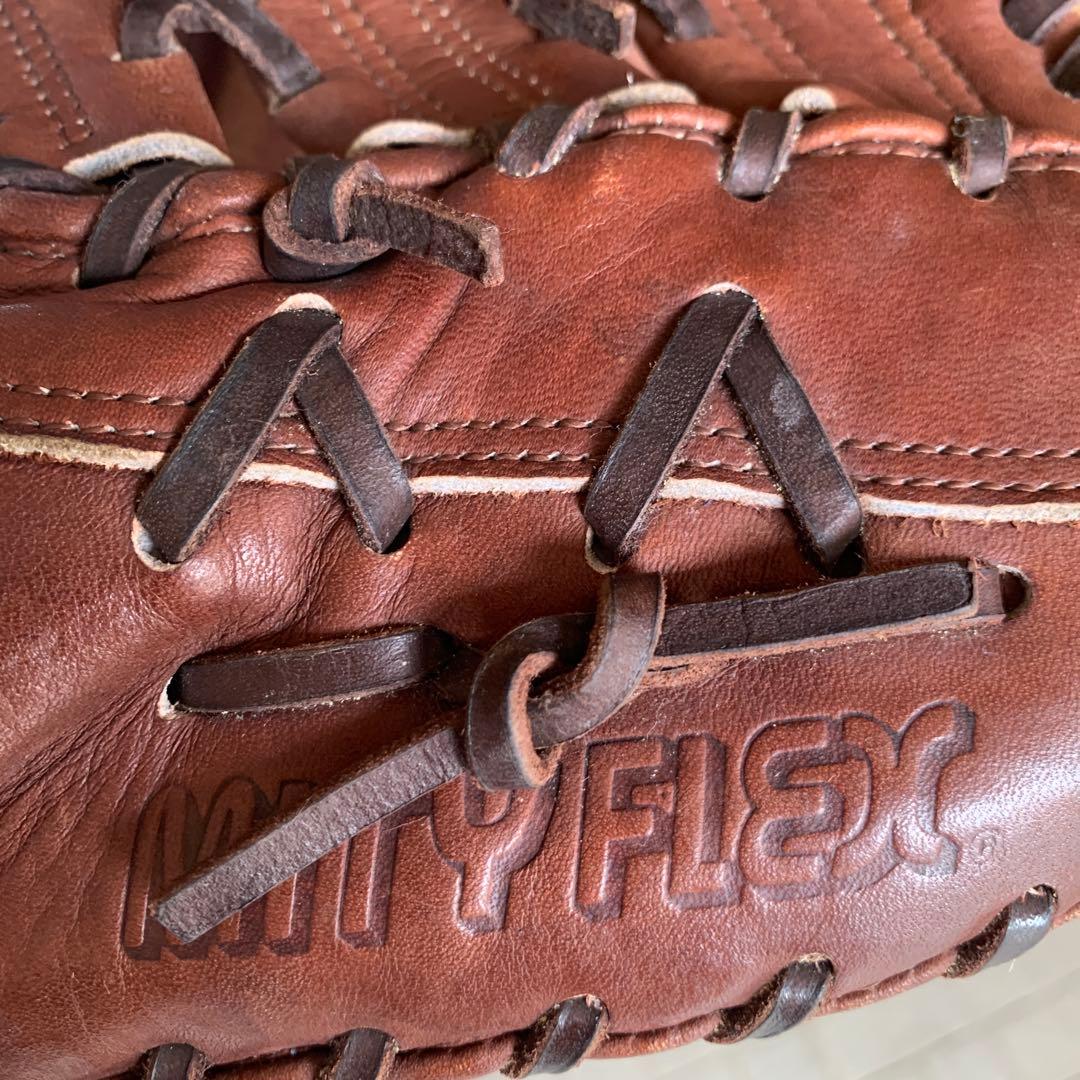 【ミズノ】軟式グローブ ファーストミット　MITY FLEX 美品