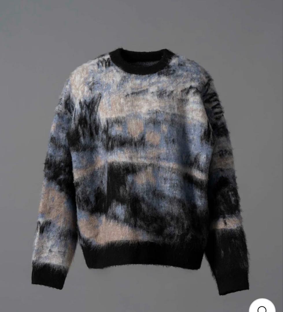 メゾンスペシャル ランドスケープ ジャガードニット