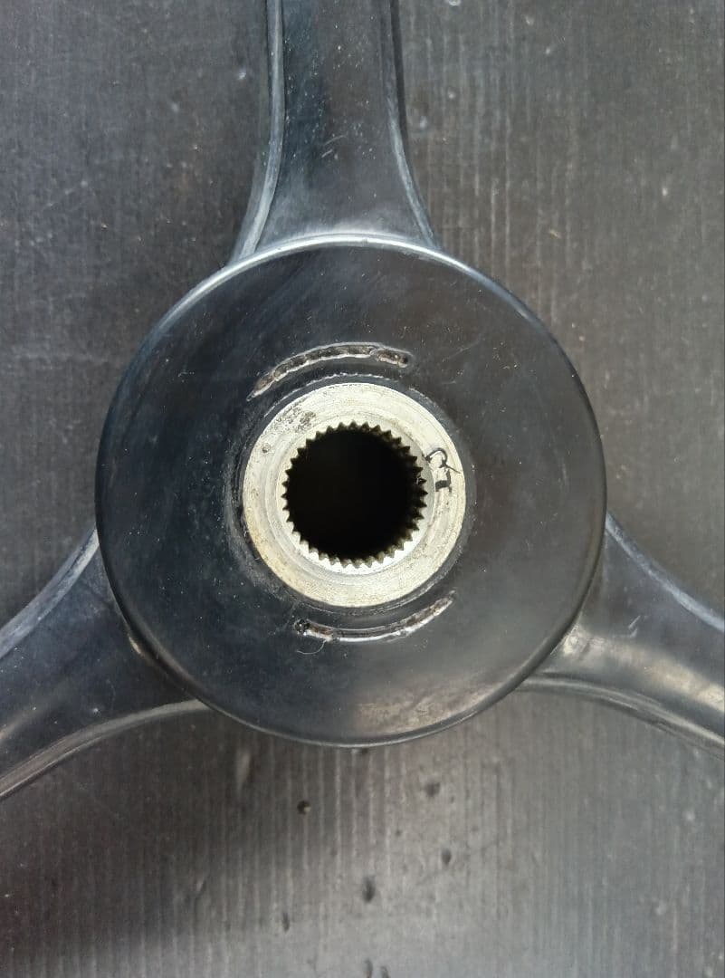 三菱ジープJ54ステアリング