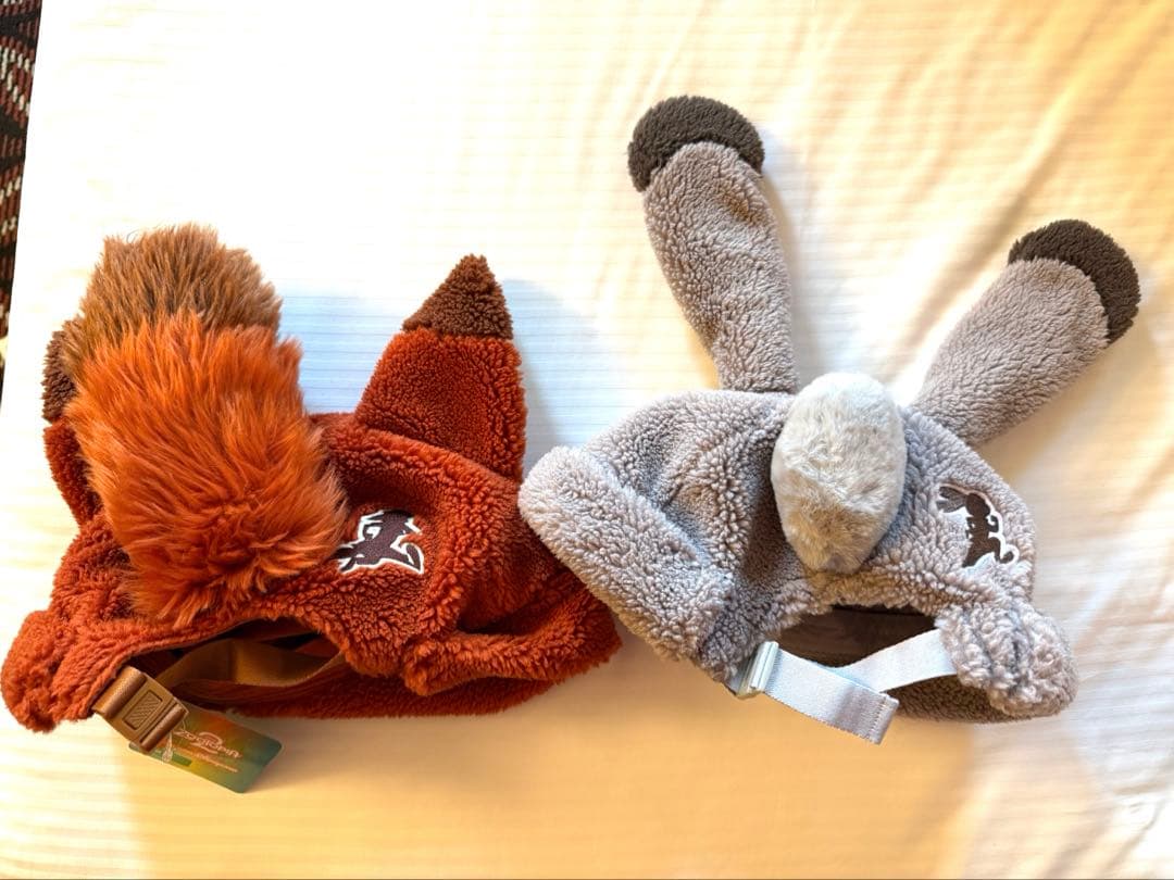 新品未使用品　お値下げ可能　ズートピア　ファンキャップ　ニック　ジュディー