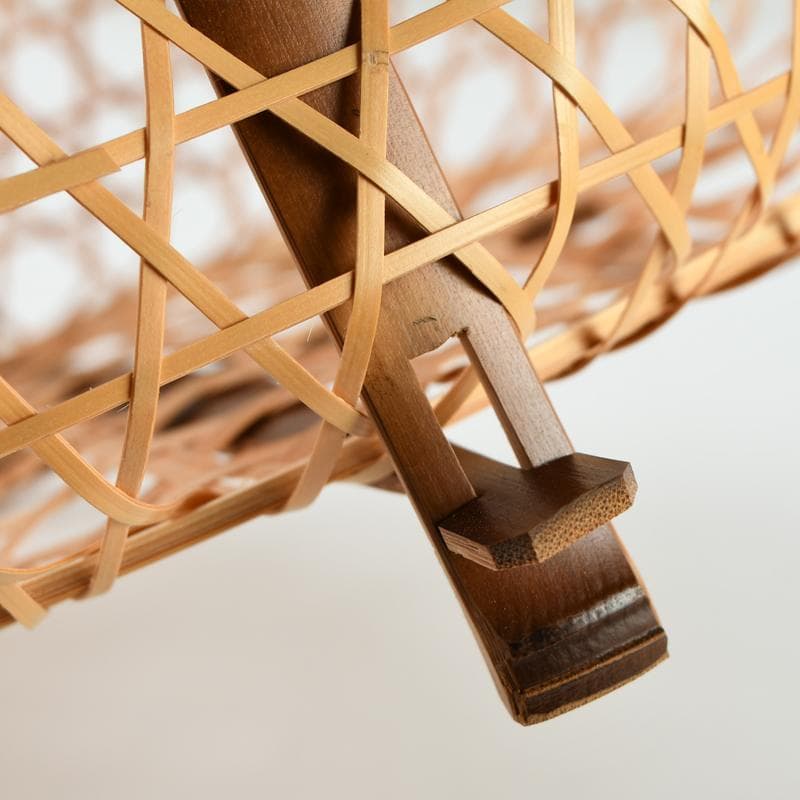 茶道具　竹穂作　花籠　花生　共布共箱　V　R9078B