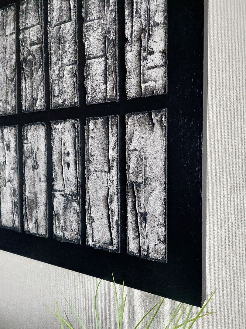 テクスチャーアート★≒73×52×3㎝　　抽象画　　現代アート　インテリア