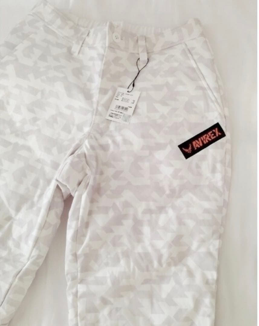 AVIREX GOLF [アヴィレックスゴルフ]防寒中綿パンツ ホワイトカモ