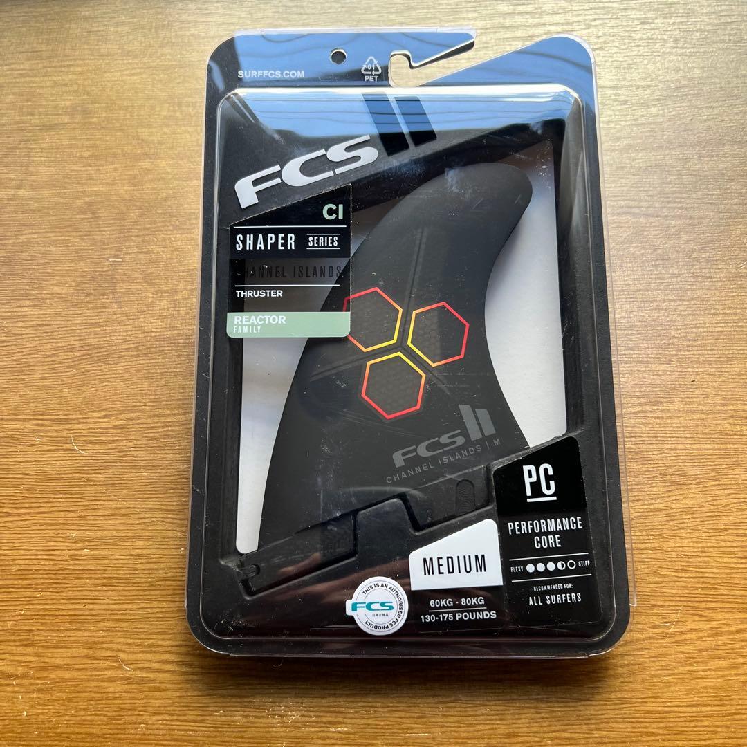 FCS2 FCS fin トライフィン CI AM アルメリック Mサイズ 黒