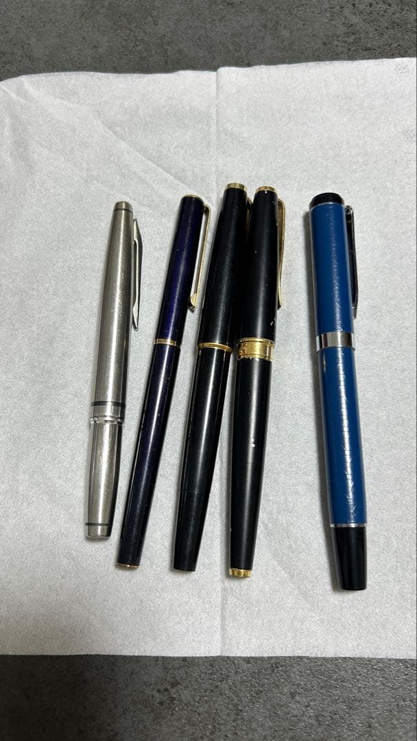 万年筆ペン先 18K1つ、14K 2つと18kwg１つ、