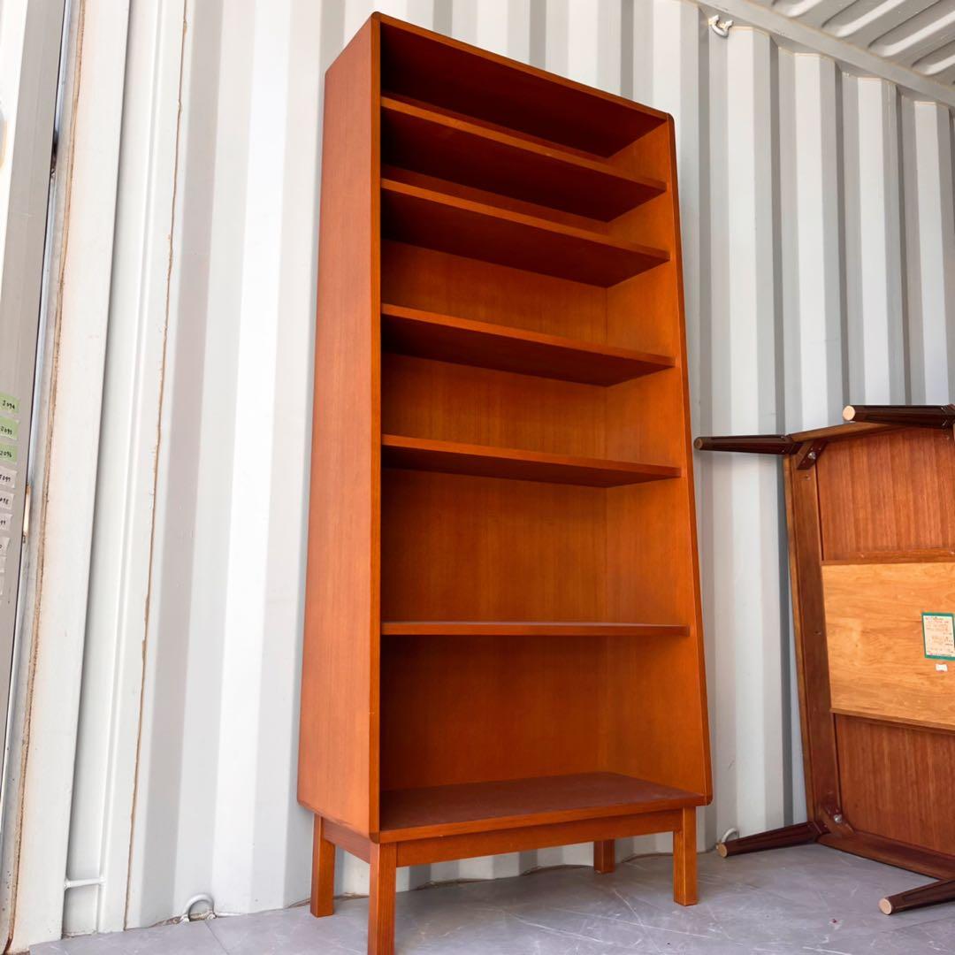 取付無料！イデー アントン ブックシェルフ 北欧風天然木本棚 飾り棚✨