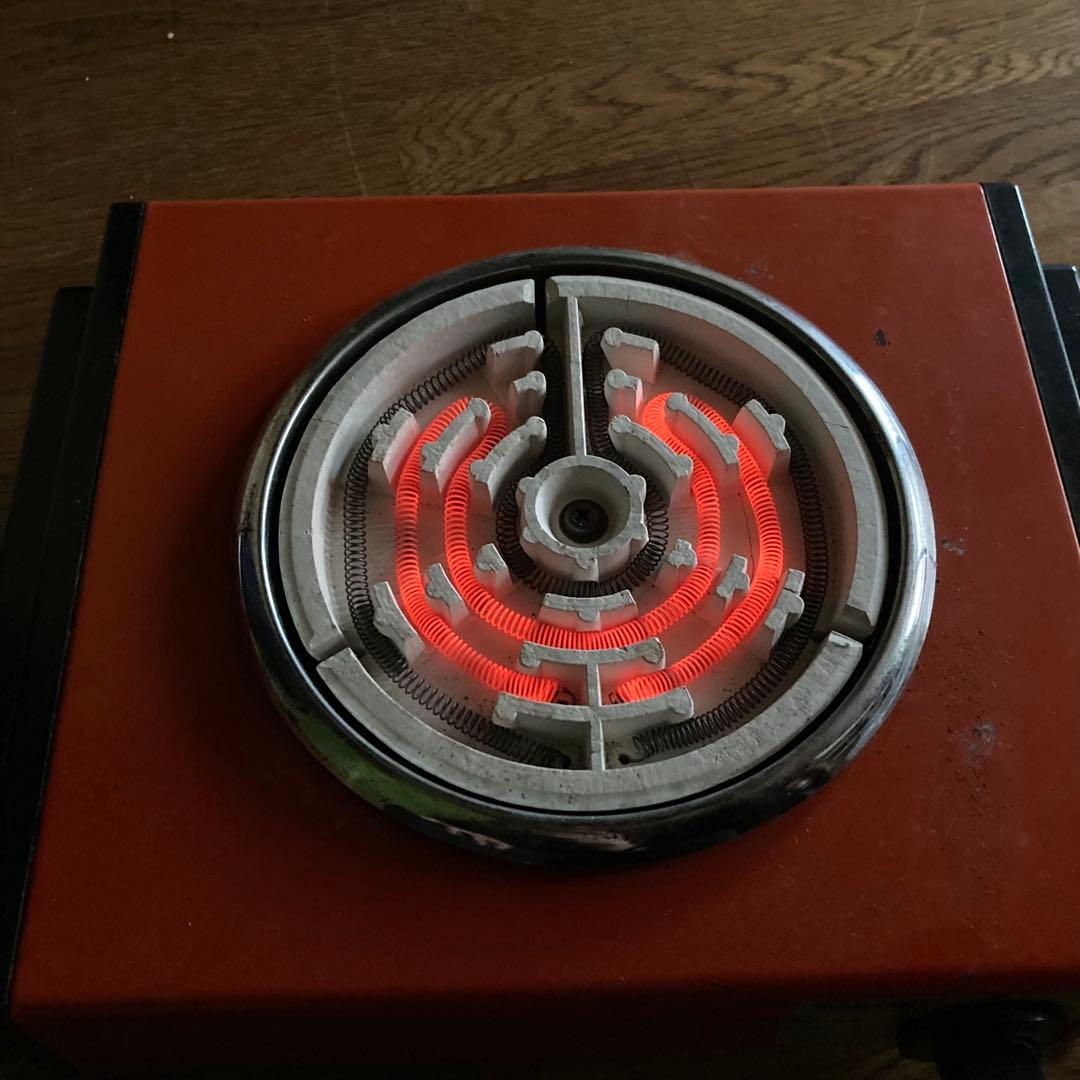 希少 昭和レトロ　バロン 電気コンロ BP-62