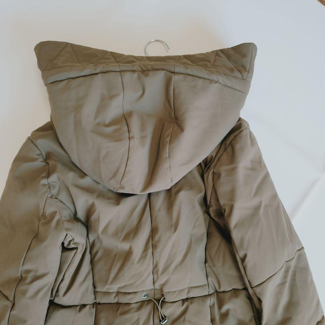【新品】コールハーン 防水 中綿モッズコート L オリーブカーキ