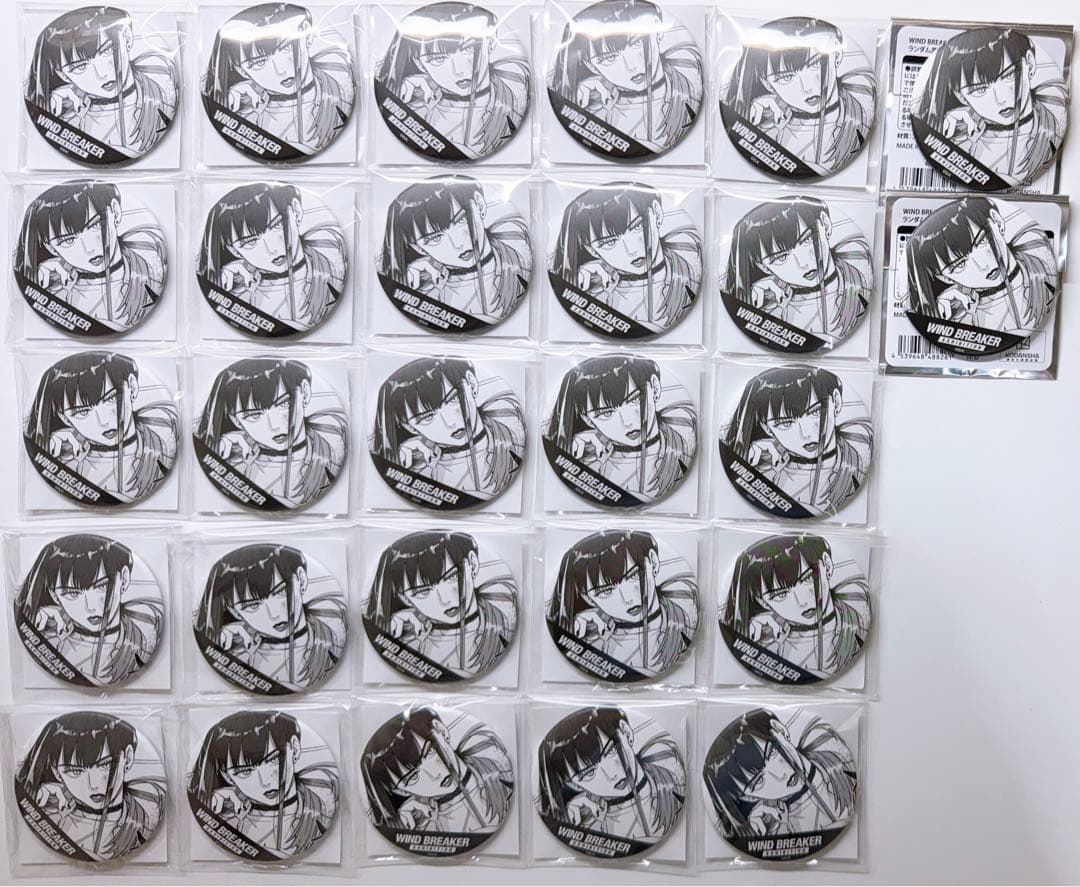 WIND BREAKER ランダム原作コマ缶バッジvol.1 椿野佑