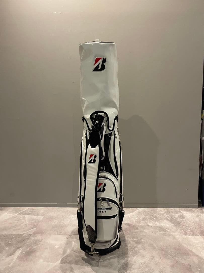 BRIDGESTONE GOLF キャディバッグ ホワイト
