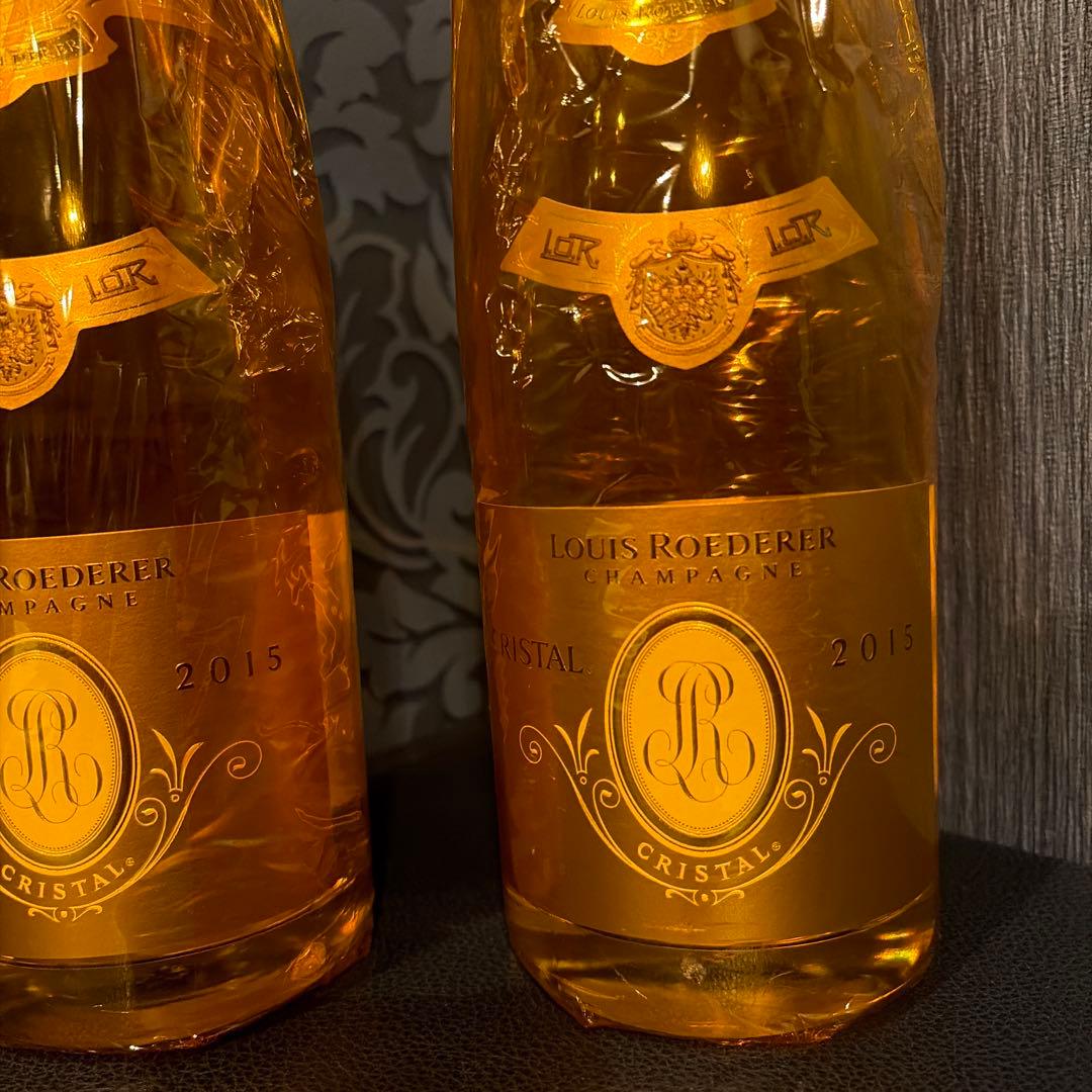 ルイ・ロデレール クリスタルシャンパン 2015年 750ml 2本セット