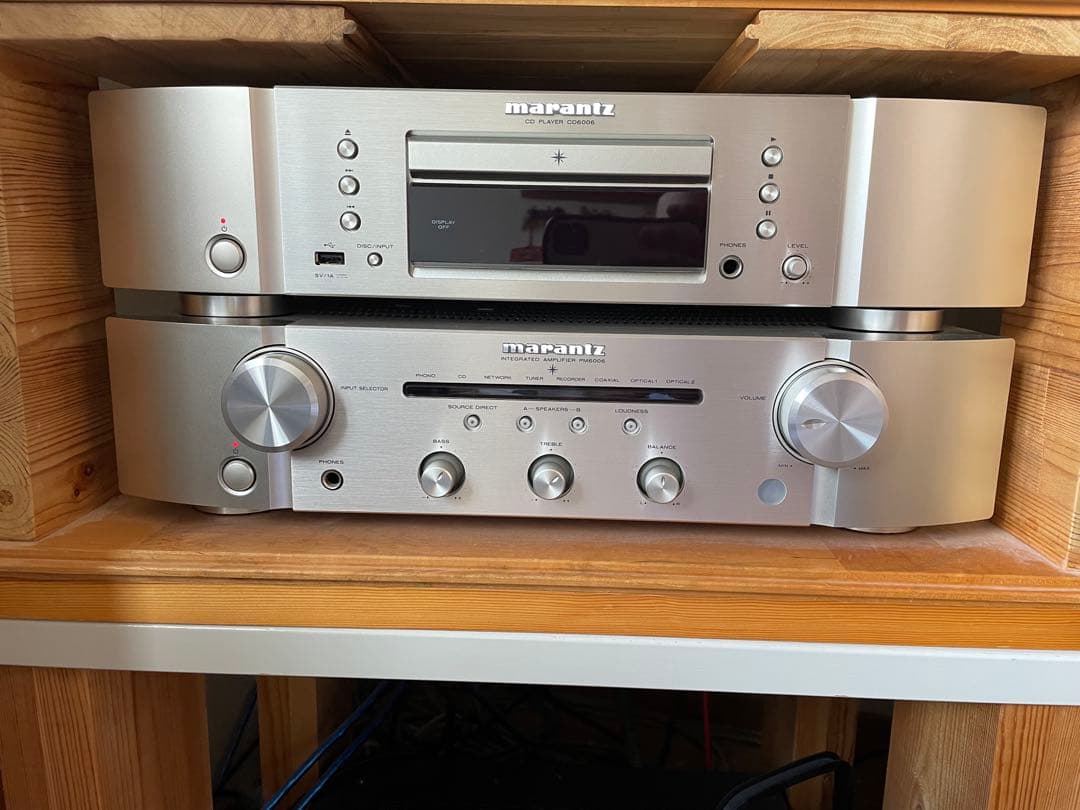 marantz マランツ アンプPM6006&CDプレイヤーCD6006