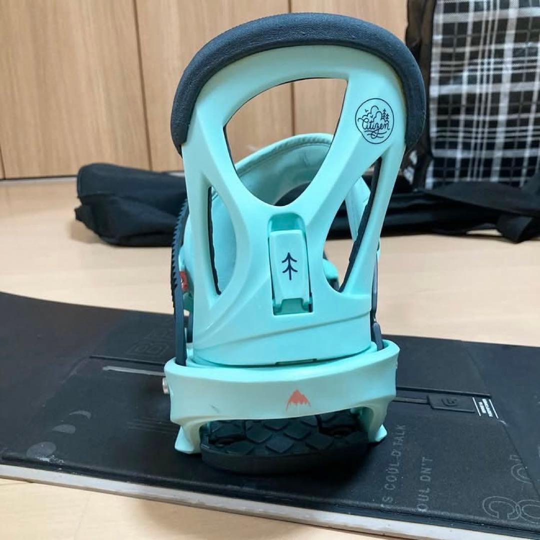 【美品】BURTON スノーボード 145cm ブーツ 24.5cm