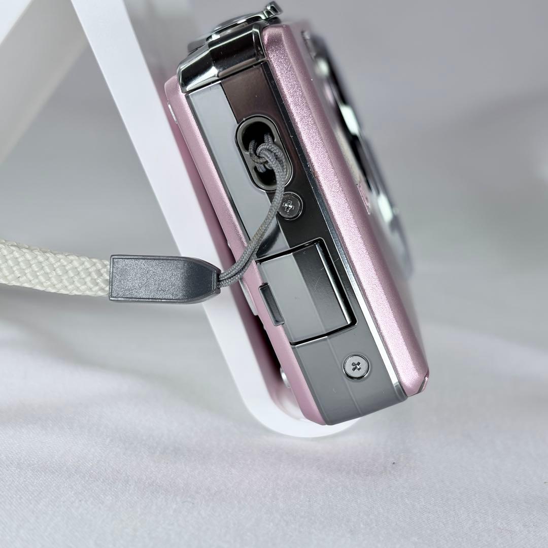 【良品】Panasonic LUMIX DMC-FS6 ピンク 純正ケースつき