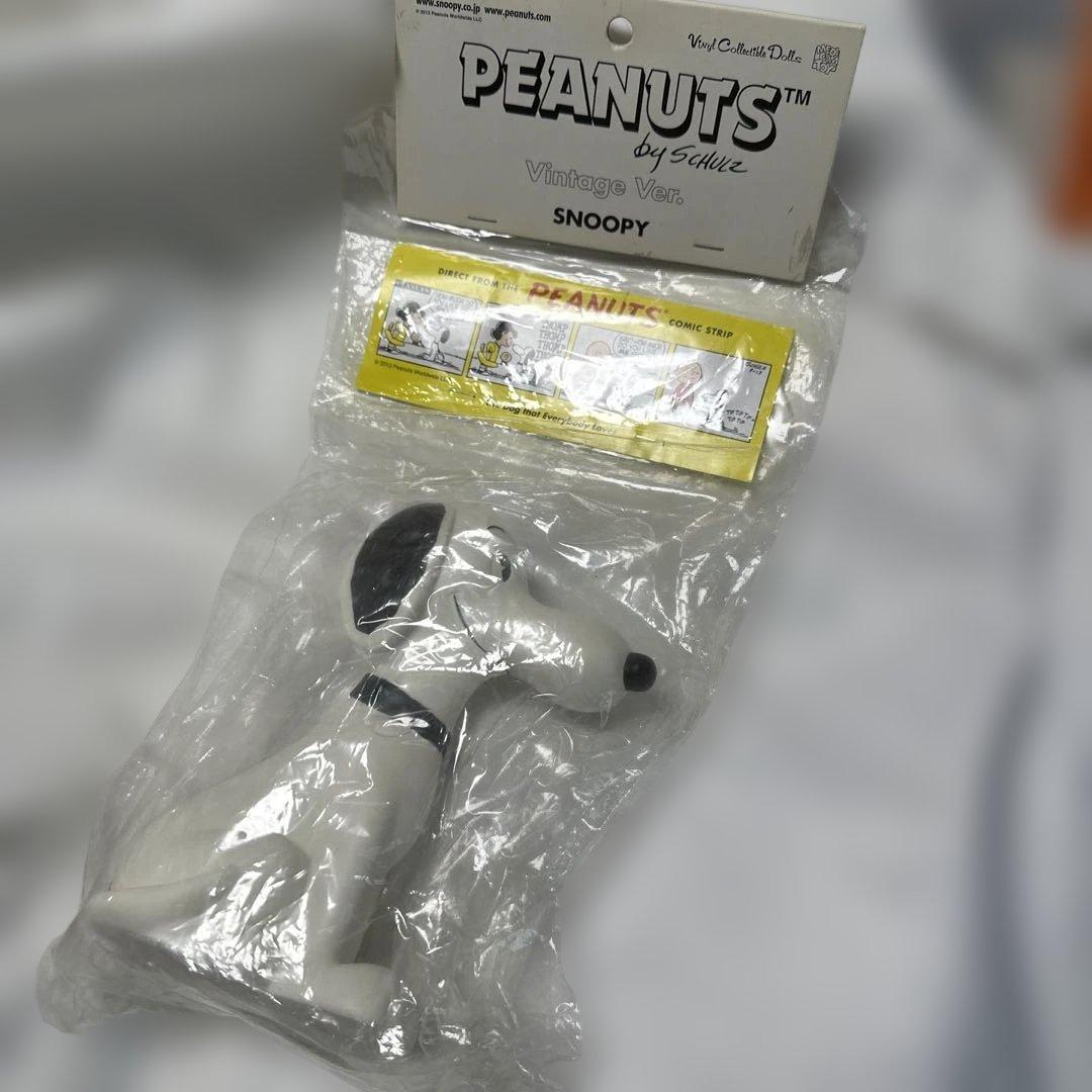 メディコム VCD ピーナッツ スヌーピー ビンテージ ver ソフビフィギュア