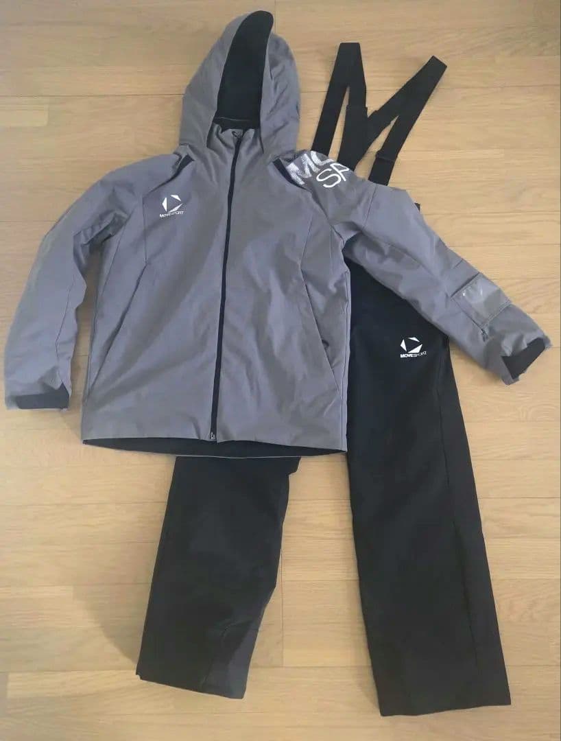 MoveSport DESCENTE スノーウェア Mサイズ　グレー
