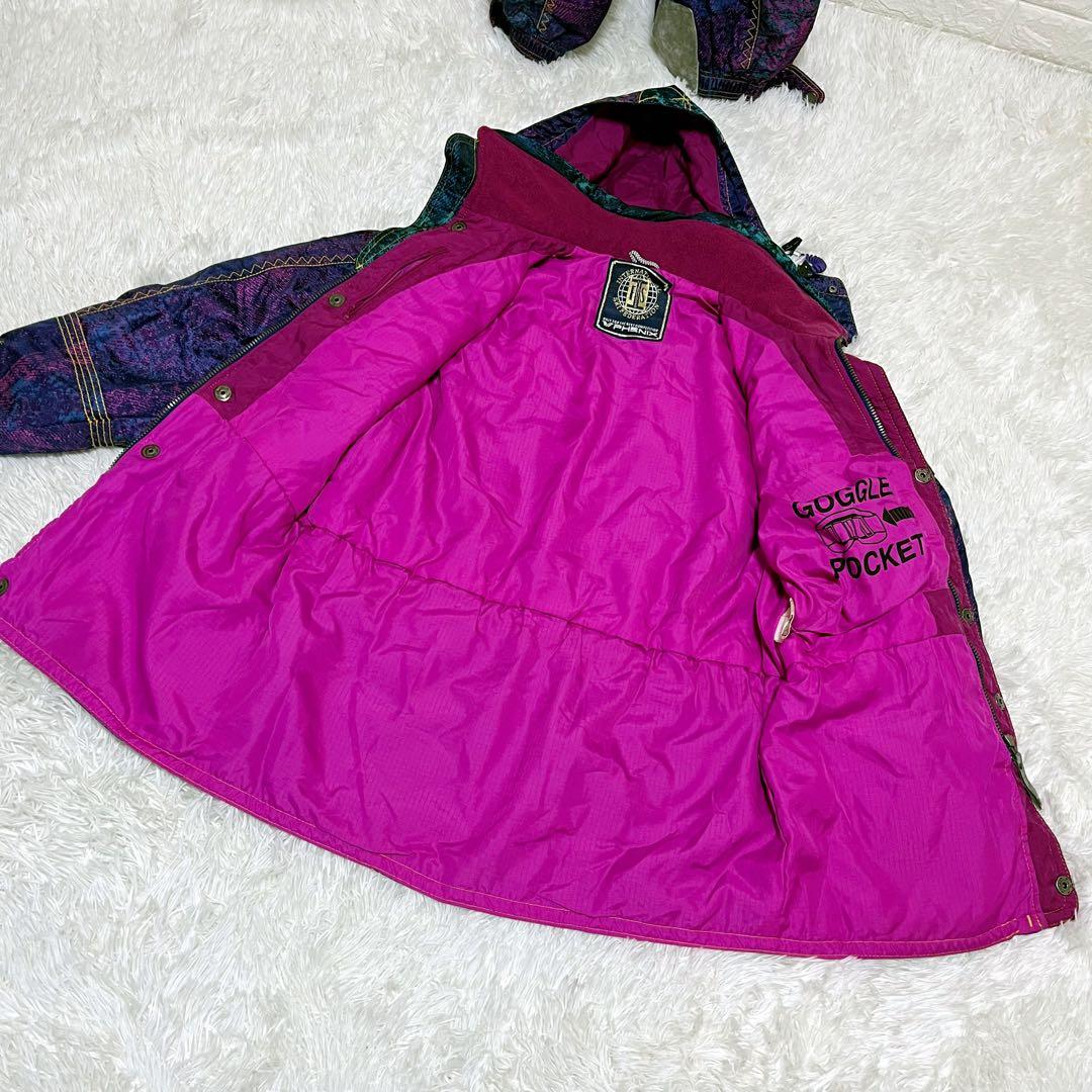美品 平成レトロ 90's フェニックス スノーウェア上下 スキー スノボ