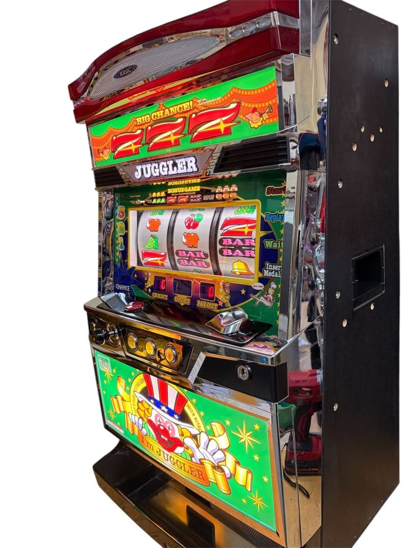 【リケン様引取】アイムジャグラーEX-TP グリーンパネル パチスロ 実機