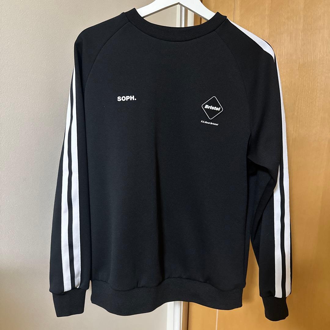 トップス FCRB TRAINING TRACK CREWNECK TOP BLACK