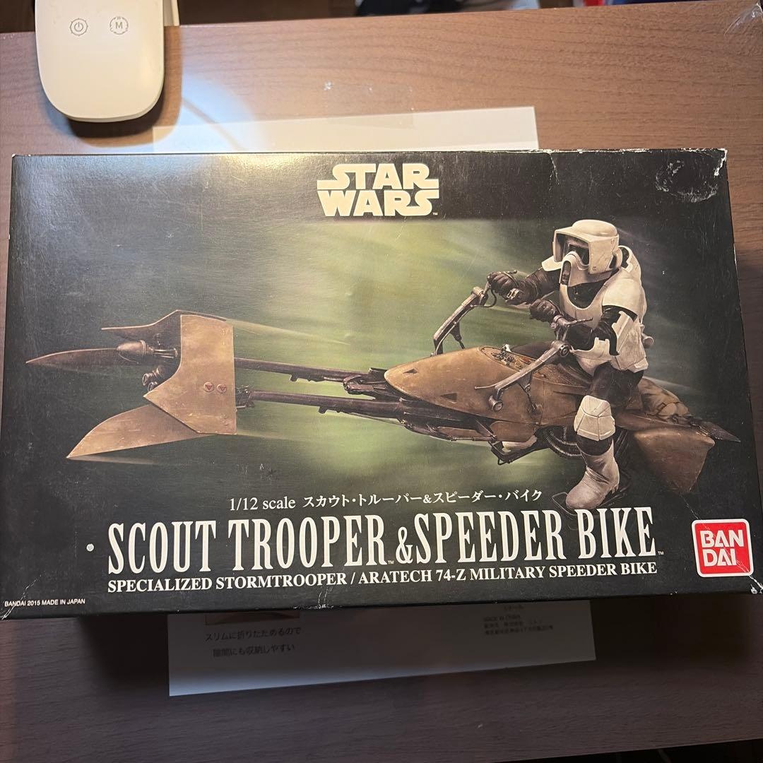 Bandai スター・ウォーズ スカウトトルーパー & スピーダーバイク1/12