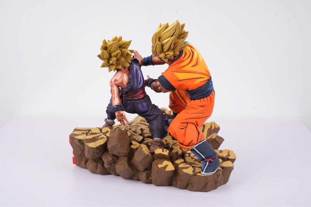 二次元リペイント ドラゴンボール フィギュア 親子かめはめ波 プルーヴィー