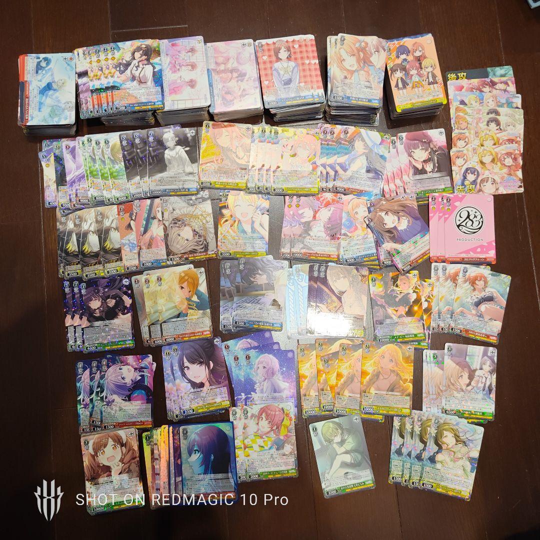 ヴァイスシュヴァルツ アイドルマスターシャイニーカラーズ デッキ まとめ売り