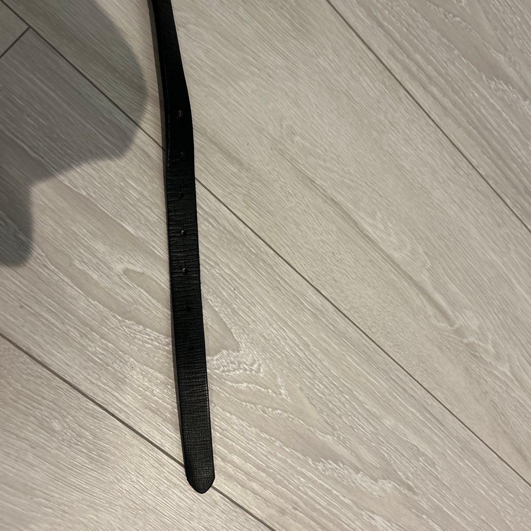 Vivienne Westwood ブラックレザーベルト