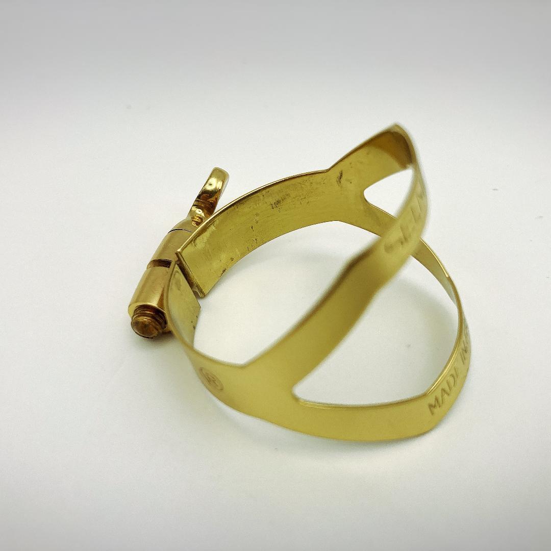 美品 Selmer Paris 純正 テナーサックス用リガチャー GP ハリソン