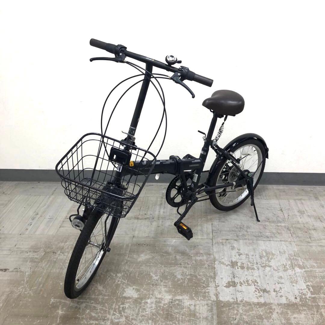 アサヒ　折りたたみ自転車 カジュリーフォールディングBAA206-O