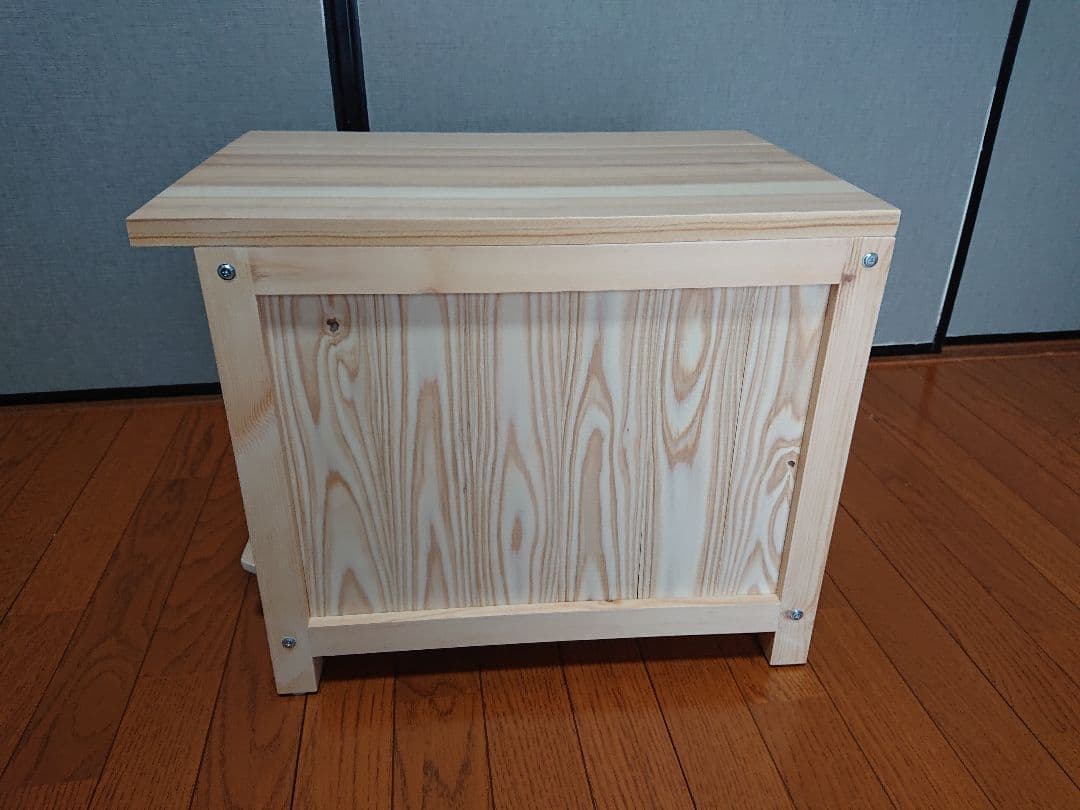 ⑯♥サイドテーブル★キャットハウス★小屋★無垢★ネコ★手作り猫ハウス